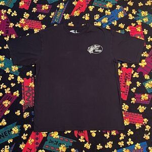 Bass Pro Shops ‘Hunters Do It In The Woods’ Black Graphic Tee Shirt / Size L